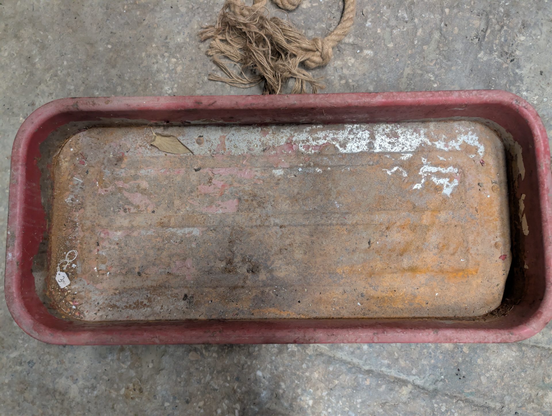 Vintage Radio Flyer Model 90 Steel Pull Wagon — Complete with Handle — photo 2