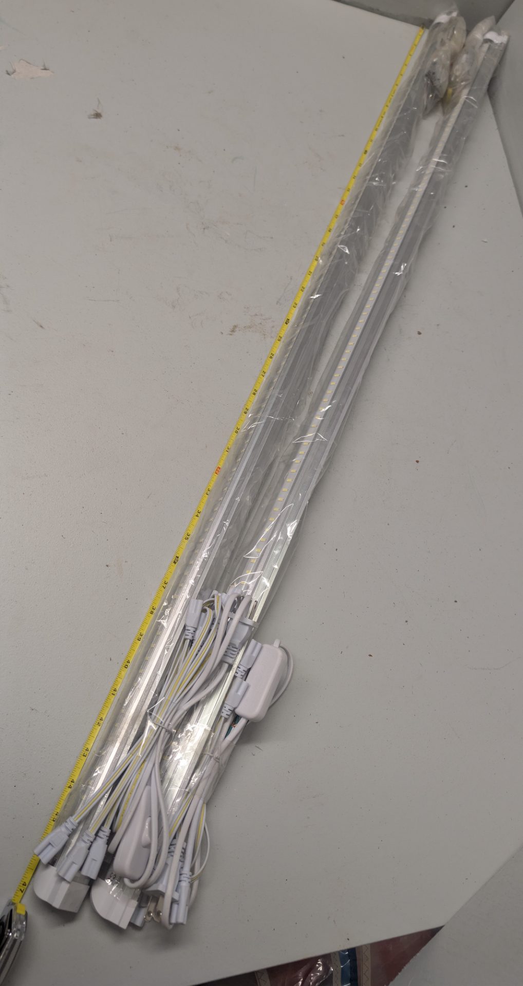 Pair of 4 ft LED Strip / Shop Light Fixtures — photo 2