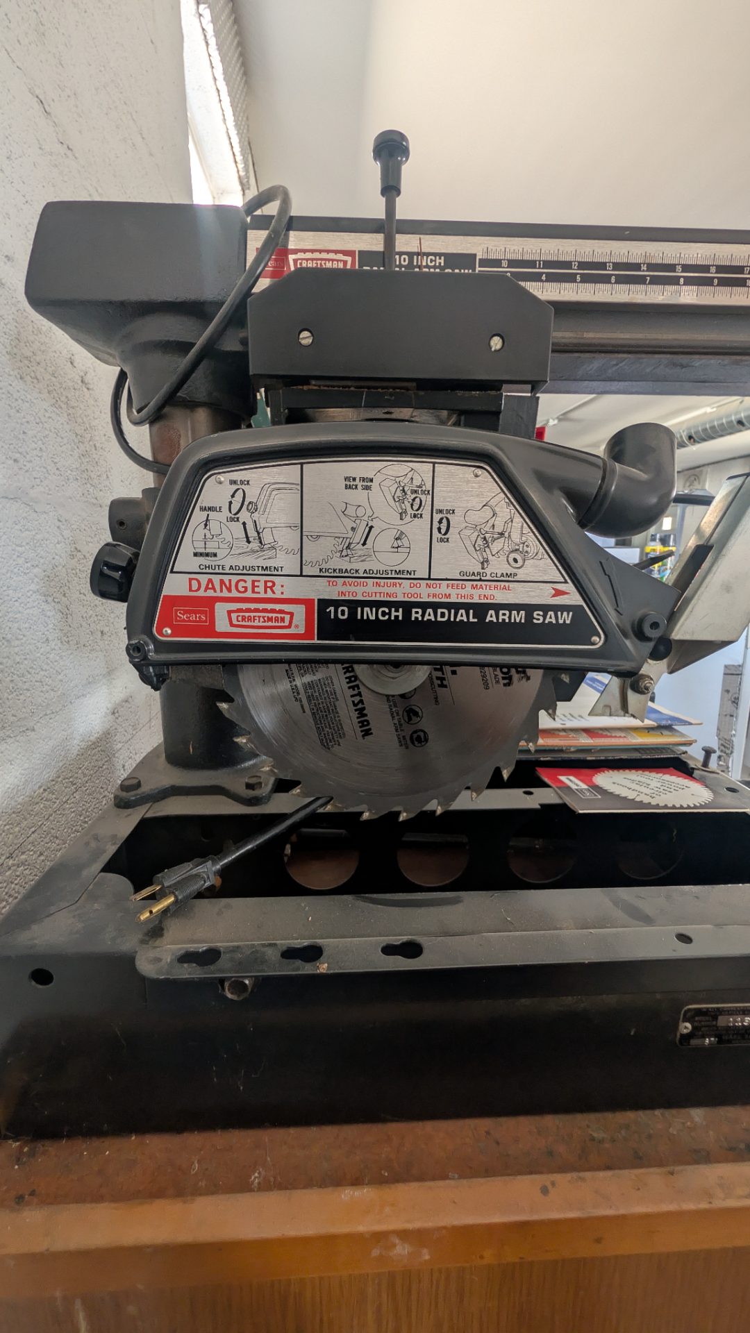 Craftsman Radial Arm Saw PRISTINE