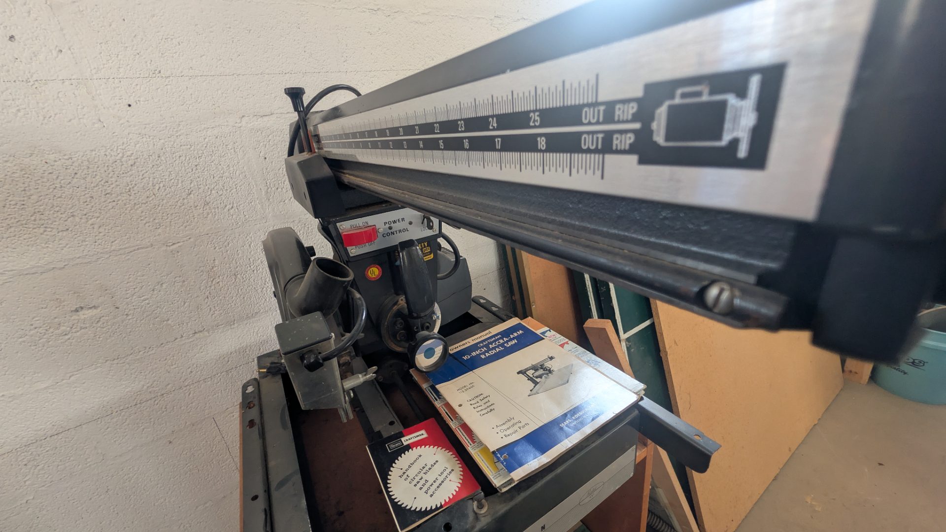 Craftsman Radial Arm Saw PRISTINE — photo 2