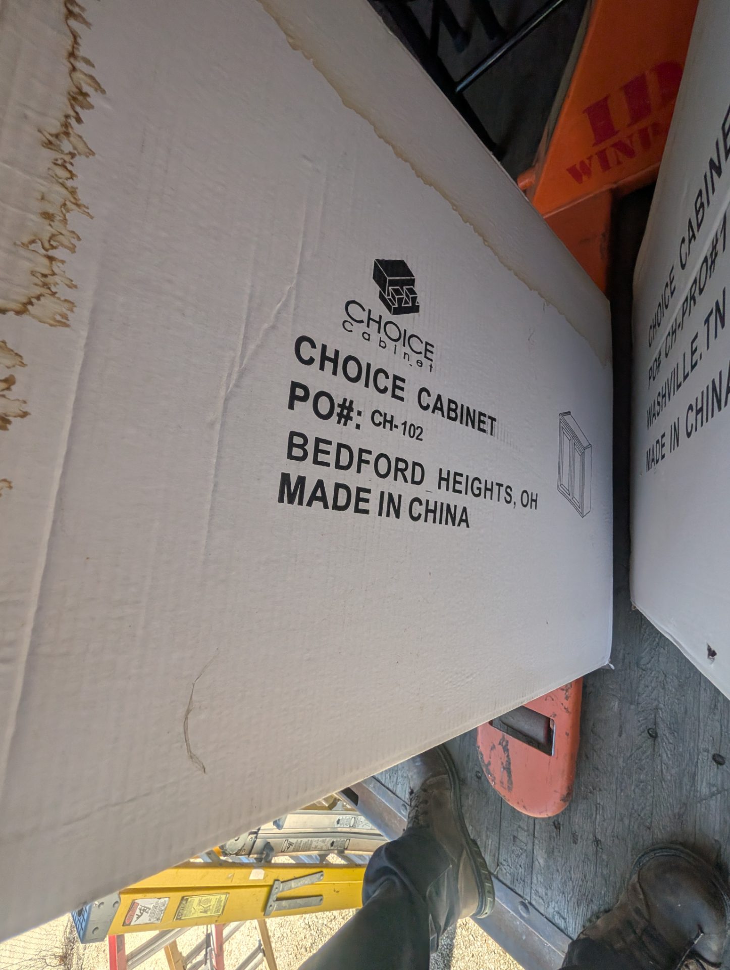 Choice Cabinet CH-102 All-Wood Kitchen Cabinet — New in Box (Bedford Heights, OH) A new-in-box Choice Cabinet (PO# CH-10