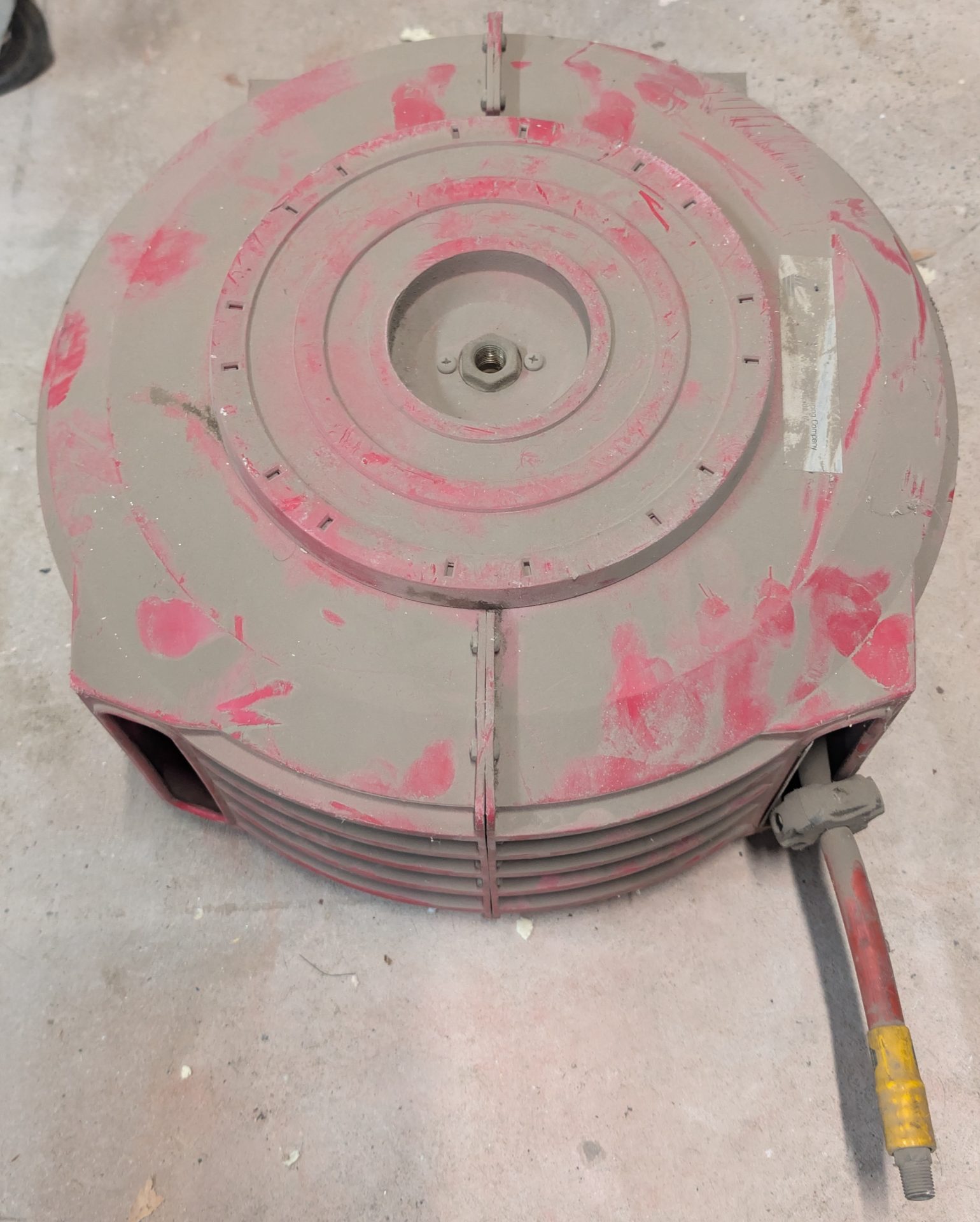 Reel with Hose, Red Housing