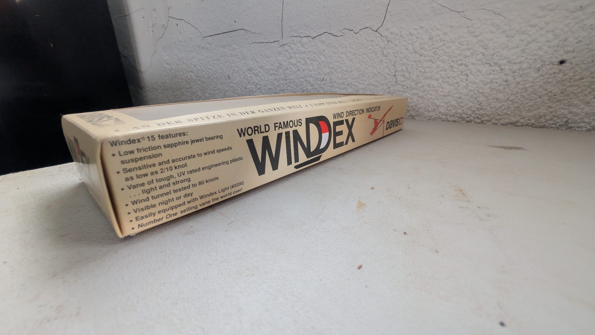 Davis Windex 15 Wind Direction Indicator - Vintage New in Original Box — photo 2