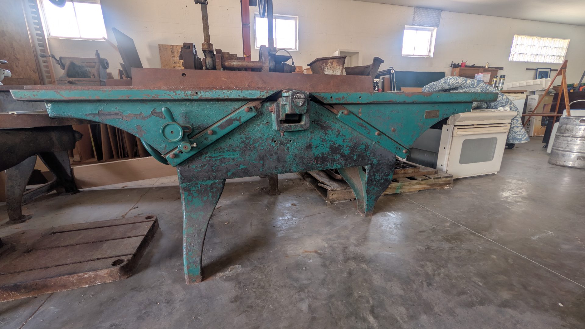 Yates-American No.1 16" Pattern Makers Jointer Cast Iron