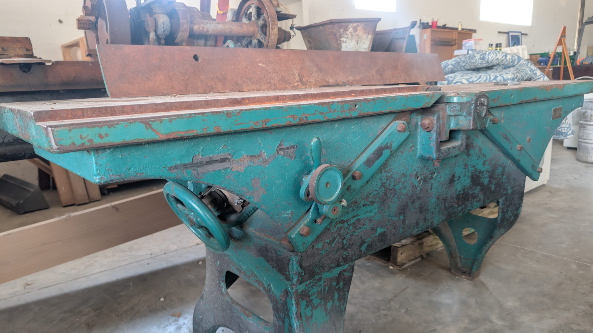 Yates-American No.1 16" Pattern Makers Jointer Cast Iron — photo 2